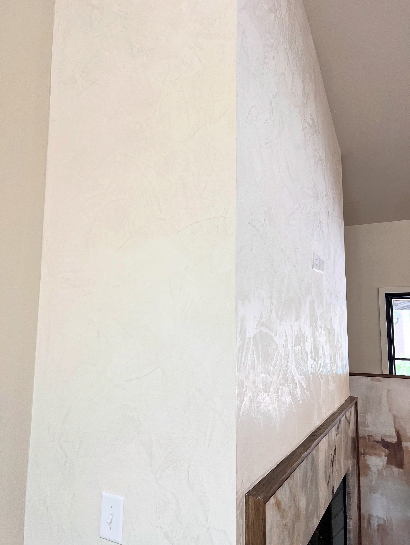Limestone Plaster application 1